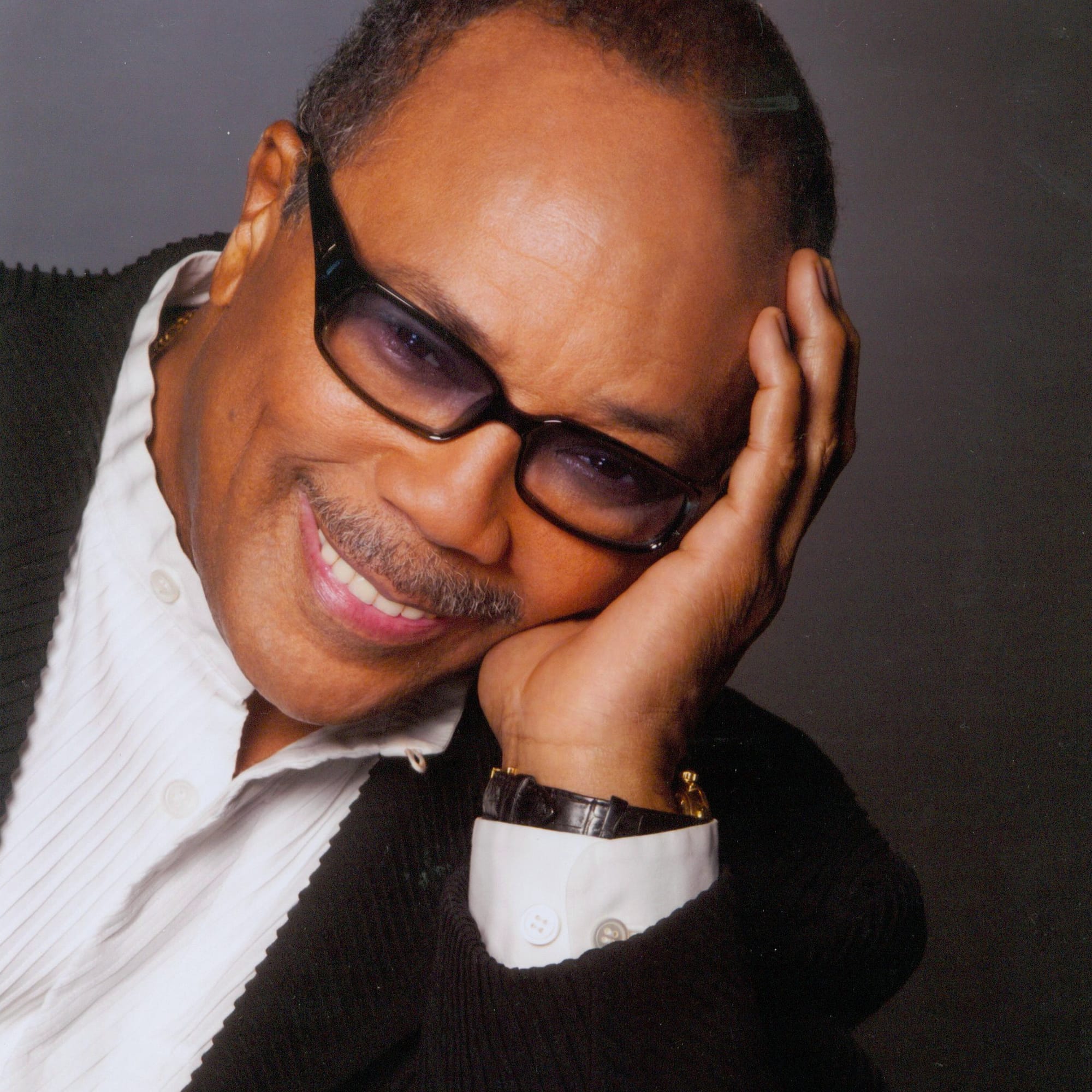 A headshot of Quincy Jones